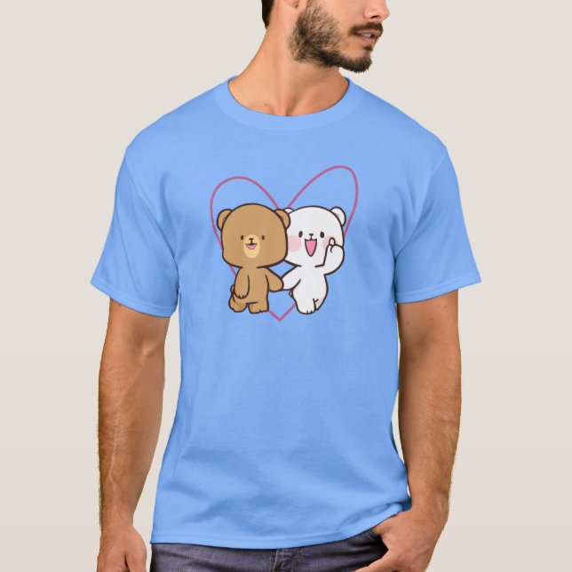 Cute milk and mocha T-Shirt (Front)