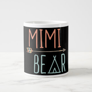 Cute Mimi Bear Announcement Large Coffee Mug