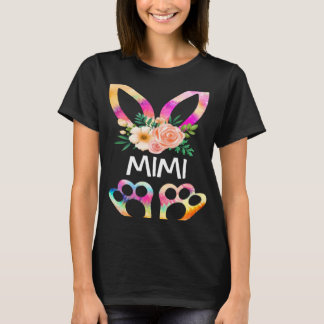 Cute Mimi Bunny Tie Dye Print  Family Easter Day M T-Shirt