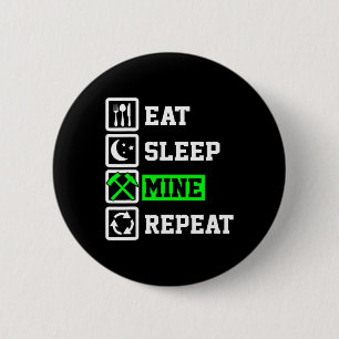 Cute Mine Lovers Christmas Tee Shirt 6 Cm Round Badge