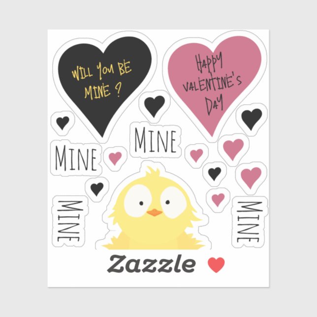 Cute Mine Mine Mine Mine Collection Chicken Theme (Sheet)