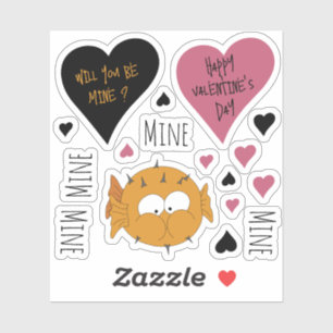 Cute Mine Mine Mine Mine Puffer Fish Theme