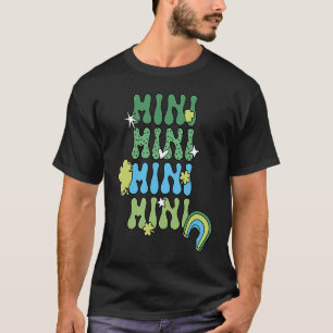 Cute Mini Retro Groovy St Patrick's Day Kid Boys T T-Shirt
