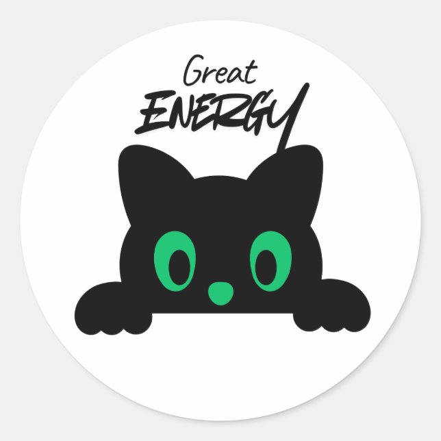 Cute Minimal Kawaii Animal Face Sticker (Front)