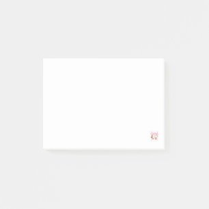 Cute Minimalist Cat Illustration Funny Pet Lover Post-it Notes