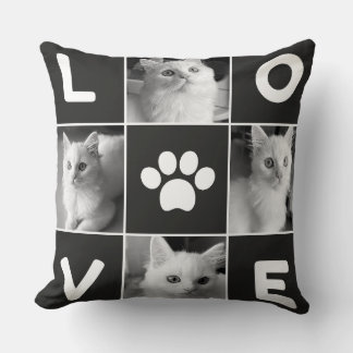 Cute Minimalist Pet Lover Design Cushion