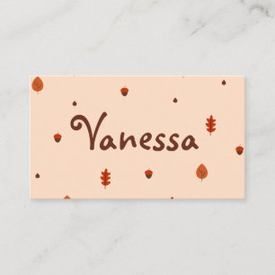 Cute Minimalist Thanksgiving Place Card