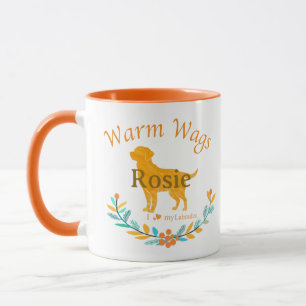 Cute Mint Labrador Retriever   Custom Christmas Mug