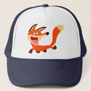 Cute Mischievous Cartoon Fox Hat