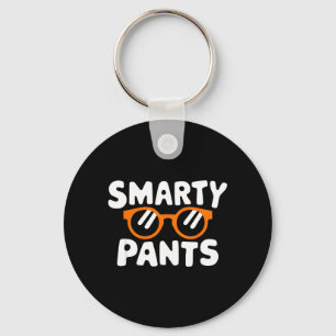 Cute Miss Smarty Pants Science University Key Ring