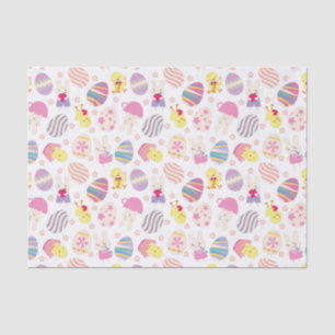 Cute mixed Easter pattern party tissue Tissue Paper