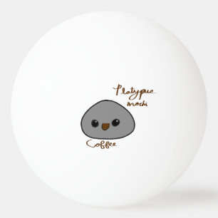 Cute Mochi Funny Animal Mochi Platypus Ping Pong Ball