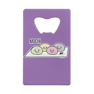 Cute Mochi ice cream rice cake Japanese green tea