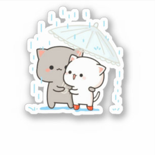 Cute Mochi Peach Cat