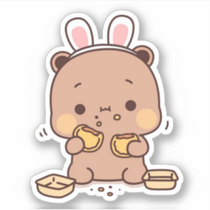 Cute Mochi Peach Cat
