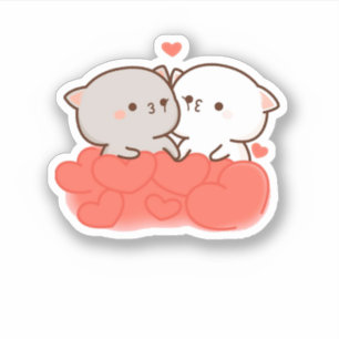 Cute Mochi Peach Cat