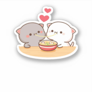 Cute Mochi Peach Cat