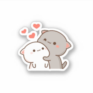 Cute Mochi Peach Cat