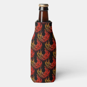 Cute Modern Boho Elegant Abstract Art Pattern #503 Bottle Cooler