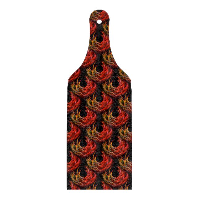Cute Modern Boho Elegant Abstract Art Pattern #503 Cutting Board (Front)