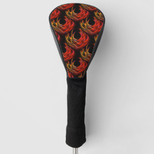 Cute Modern Boho Elegant Abstract Art Pattern #503 Golf Head Cover