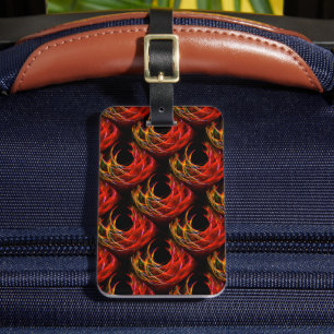 Cute Modern Boho Elegant Abstract Art Pattern #503 Luggage Tag
