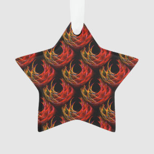 Cute Modern Boho Elegant Abstract Art Pattern #503 Ornament