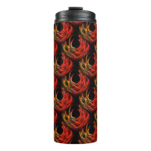 Cute Modern Boho Elegant Abstract Art Pattern #503 Thermal Tumbler