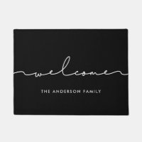 Cute modern calligraphy Welcome