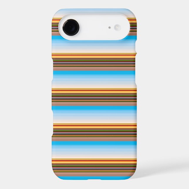 Cute modern colourful stripes  (Back)