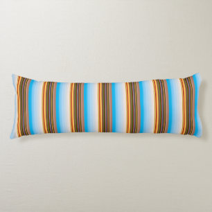 Cute modern colourful stripes body cushion