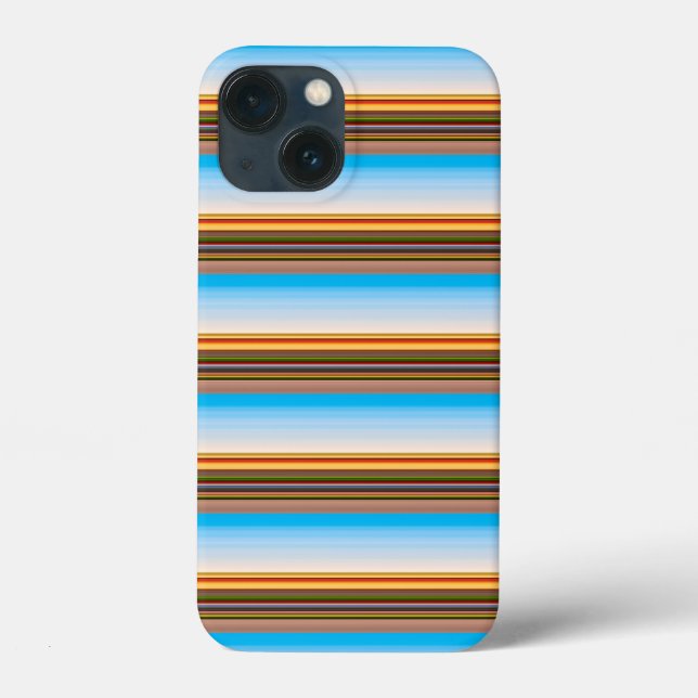 Cute modern colourful stripes  Case-Mate iPhone case (Back)