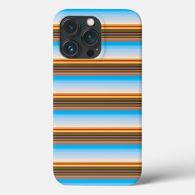 Cute modern colourful stripes  Case-Mate iPhone case (Back)