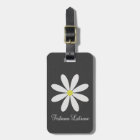 Cute & Modern Daisy Luggage Tag