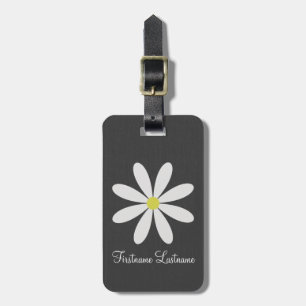 Cute & Modern Daisy Luggage Tag