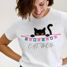 Cute Modern design  cat lover mum 