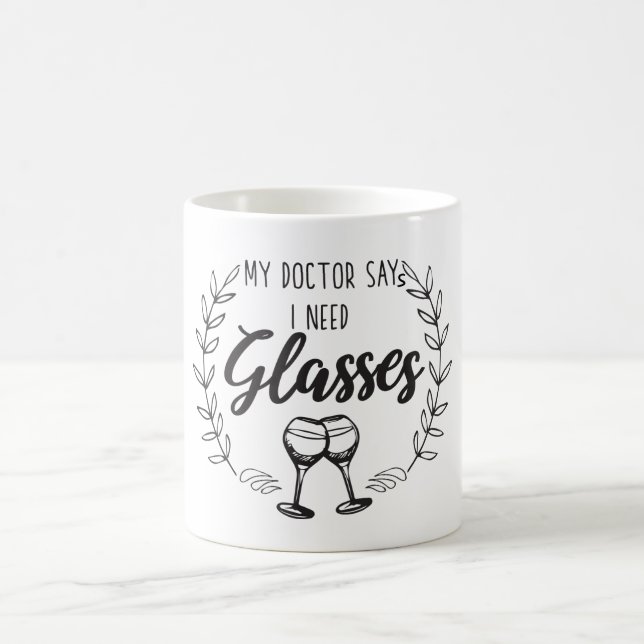 Cute Modern Fun Quote Coffee Mug (Center)
