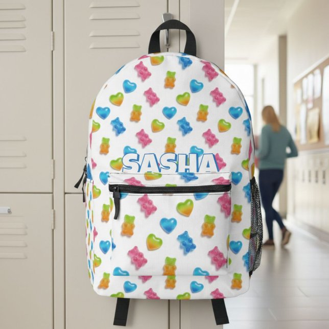 Cute Modern Gummy Bear Backpack - Cool Candy (Creator Uploaded)