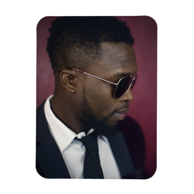 Cute Modern Photo Magnet (Vertical)