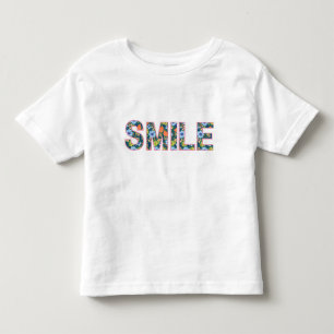 Cute modern smile design toddler T-Shirt