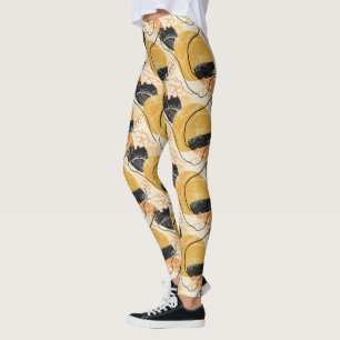 Cute Modern tiled pattern Leggings