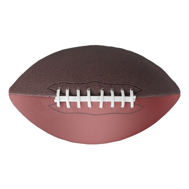 Cute Modern  Watercolor gradient solid red colour  Football (Front)