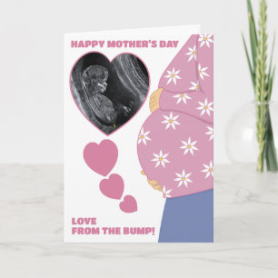 Cute Mom To Be Mother's Day Card