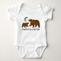 Cute Mommy's Little Cub Baby Bodysuit