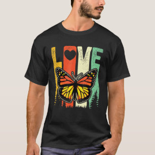 Cute Monarch Butterfly Lover Entomology Butterflie T-Shirt