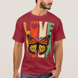 Cute Monarch Butterfly Lover Gift Entomology T-Shirt