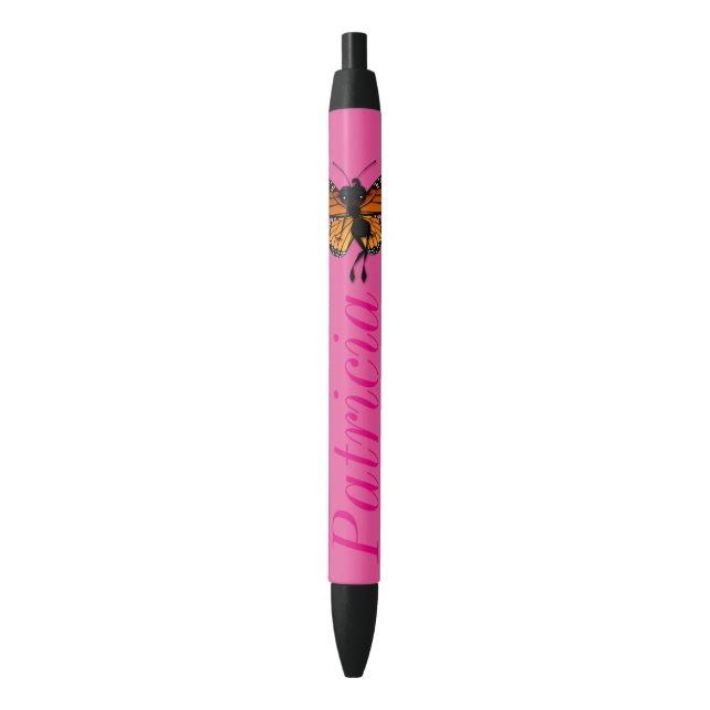 CUTE MONARCH BUTTERFLY PEN (Front Vertical)