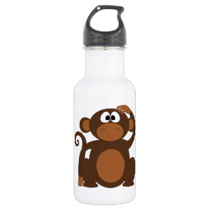 Cute Monkey 532 Ml Water Bottle