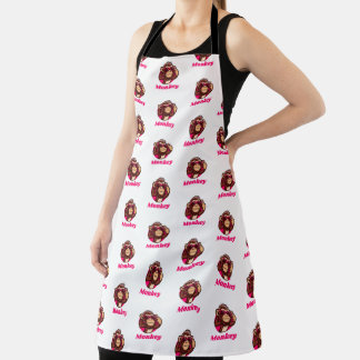 Cute Monkey Apron