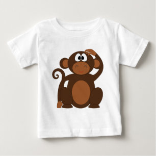 Cute Monkey Baby T-Shirt